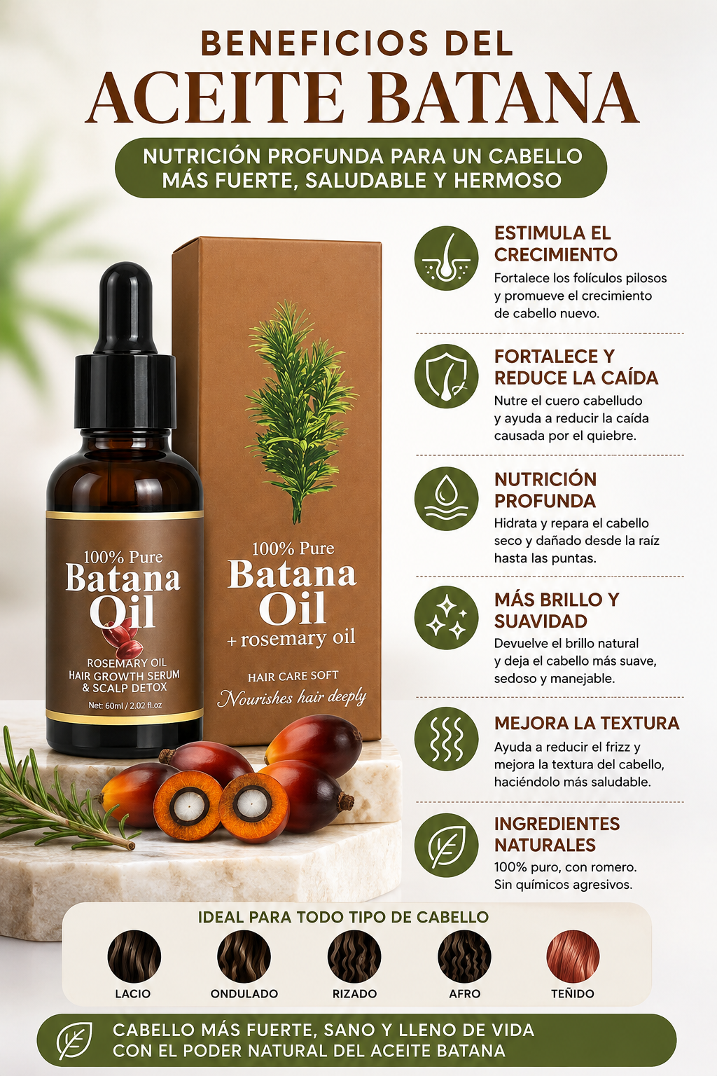 Aceite de Batana Organico 30 ml